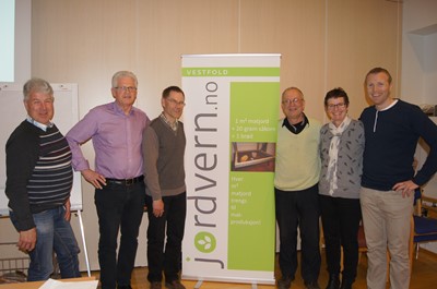 Nytt styre i Jordvern Vestfold etter årsmøtet 2014