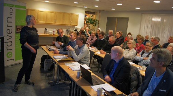 Hilde Bøkestad kommunalsjef for Areal og Teknikk i Larvik kommune Jordvern Vestfold årsmøte 2019