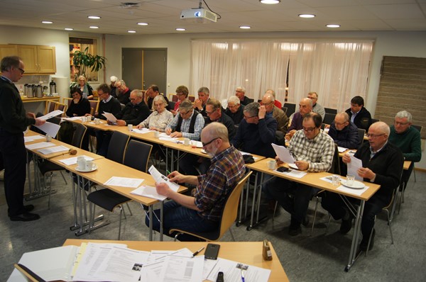 Årsmøtedeltakere Jordvern Vestfold årsmøte 2019