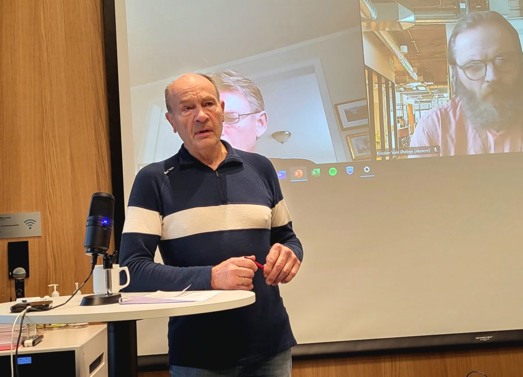 Olaf Gjedrem opner årsmøtet